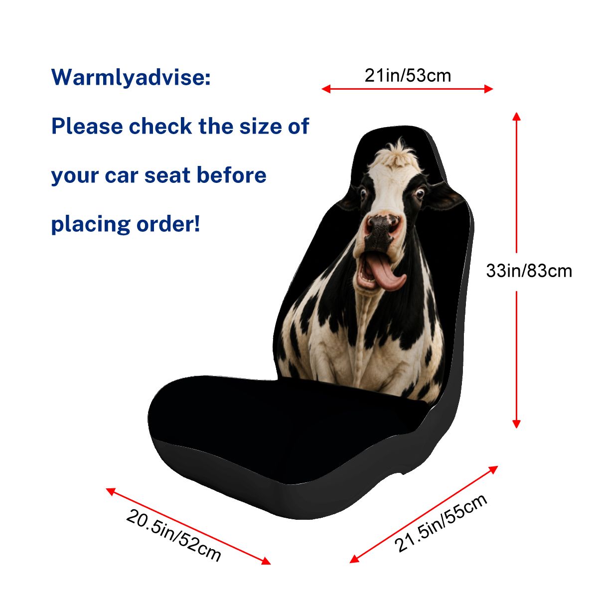 Mad Cow Seat Cover