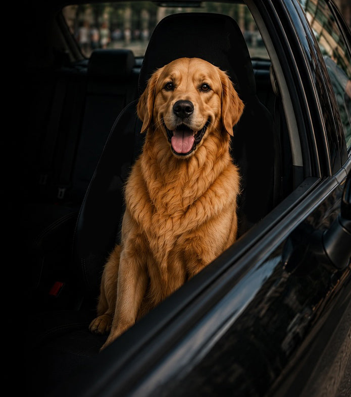 Golden Retriever Seat Cover