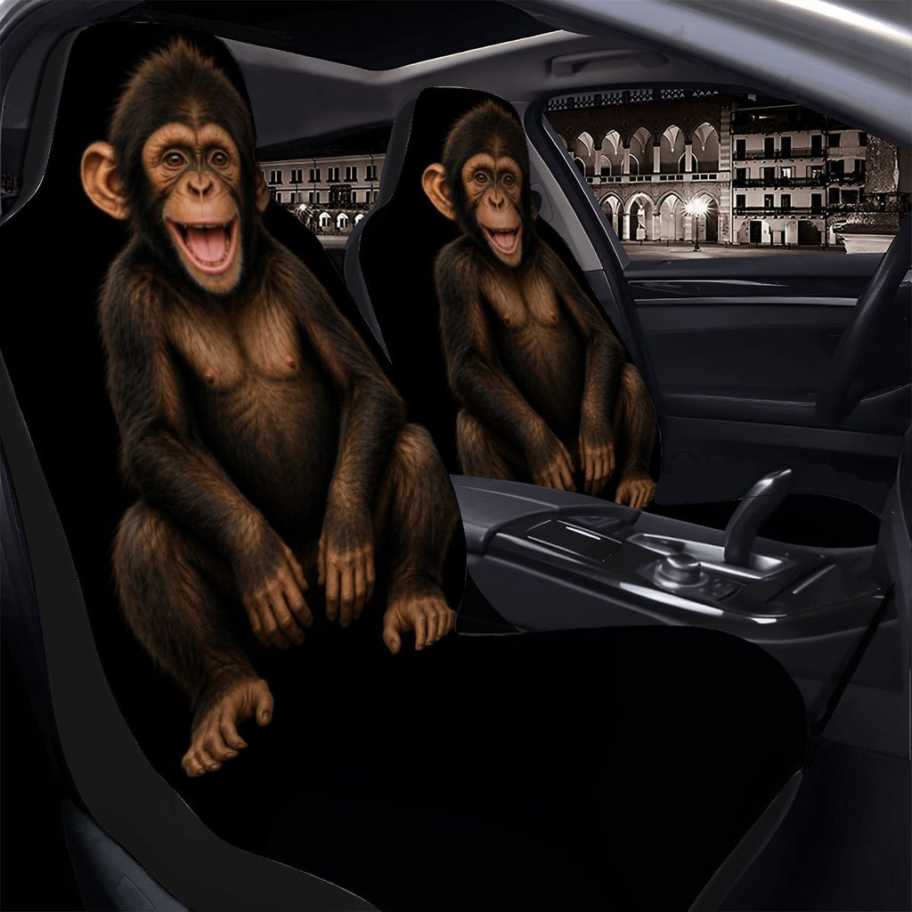 Happy Monkey Seat Cover