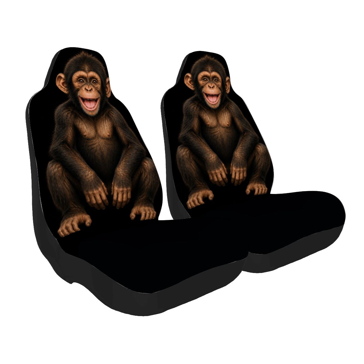 Happy Monkey Seat Cover