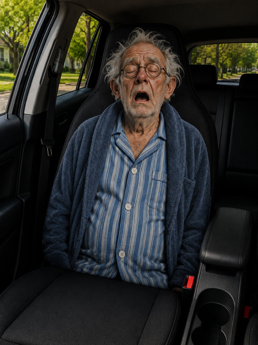 Sleeping Grandpa
